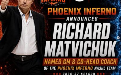 Rich Matvichuk Named General Manager and Co-Head Coach of Phoenix Inferno